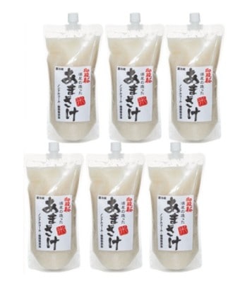 御殿桜 酒屋の造った あまざけ 1000g×6本│徳島のお土産品や名産品の