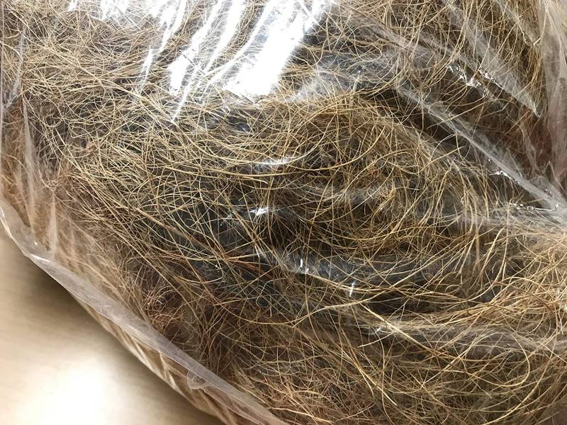 ココヤシファイバーヤシの繊維1kgパックカラーヤシセンイ