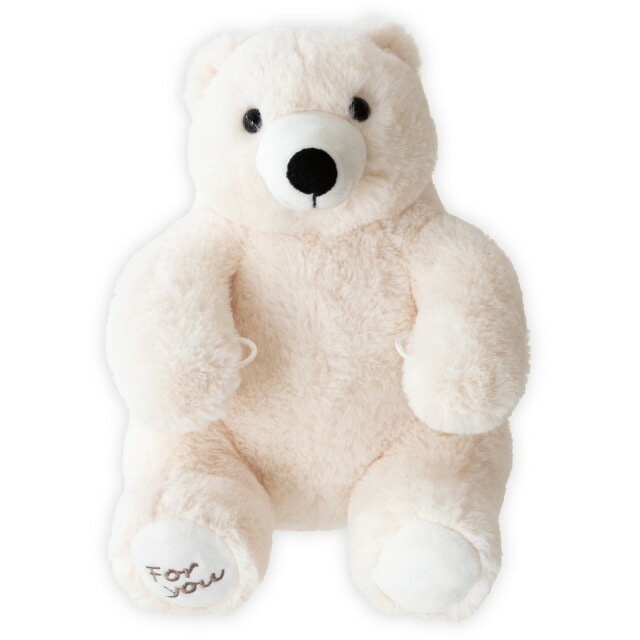 ぬいぐるみ 抱きつきアニマル しろくまのたろう 送料無料 抱きつきラッピング プレゼント ギフト 誕生日 御祝 クリスマス