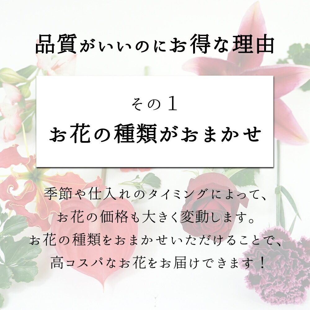 花 切り花の福袋 季節のお花を5種類以上 本数50本以上 花丈 草丈 45cm 葉もの グリーンを添えて マルシェ花束 送料無料 送料込み ナチュラル 生花 ギフト プレゼント 誕生日 お祝い 記念日 ホワイトデー 卒業式 入学 クール便選択可能
