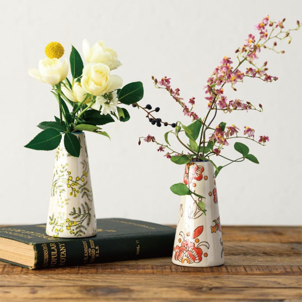 花瓶 陶器 フラワーベース-29 高さ 180mm 直径 95mm ハンドメイド