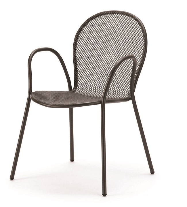emu エミュー Ronda ロンダ アイアン アームチェア メッシュチェア イタリア製 emu（エミュー）/RONDA CHAIR【商品名：ロンダ チェア