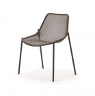 イタリア製 emu（エミュー）/ROUND SIDE CHAIR【商品名：ラウンド サイドチェア】アスプルンド社|ガーデン家具