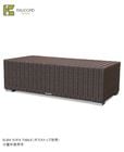 ELBA SOFA TABLE /K.RAUCORDシリーズ【全天候型家具 ケイラウコード 屋外家具 ソファテーブル ガーデンファニチャー 人工ラタン ドイツ・レーハウ社樹脂採用】