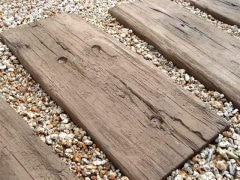 砂利・石・枕木 Betty 腐らない本格派の枕木】【英国製 コンクリート枕木】ブラッドストーン