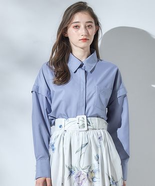 ノースリーブシャツワンピース - 12Twelve Agenda(トゥエルブ