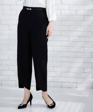 Spick and span  グレンチェック　テーパードパンツ Amazon.co.jp: Spick and span グレンチェック テーパードパンツ