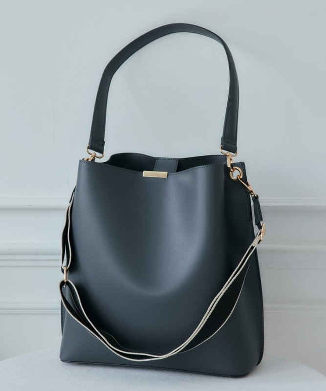 12Twelve Agenda A4トートバッグ Mimi Special Collaboration】配色A4トートバッグ - 12Twelve