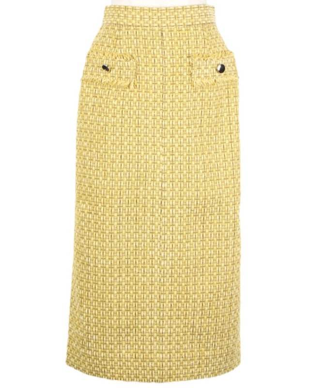 リングツイードタイトスカート SALE】モールミックスツイードタイトスカート - 12Twelve Agenda