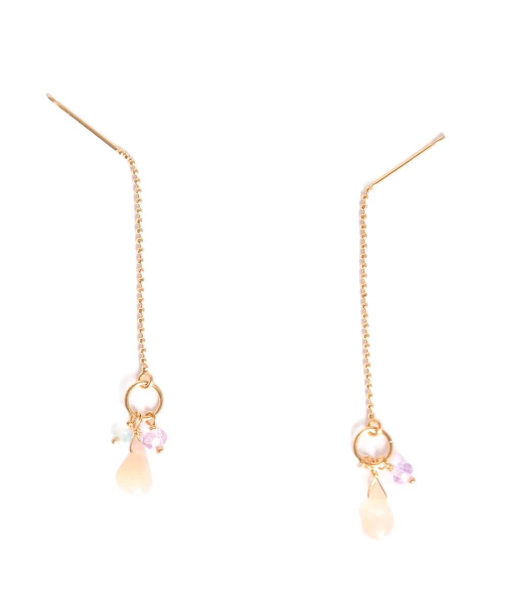 2点お纏めです マルチストーン2wayアメリカンピアス - 12Twelve Agenda