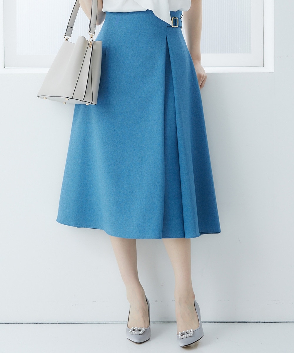 サイドベルトフレアスカート - 12Twelve Agenda(トゥエルブアジェンダ