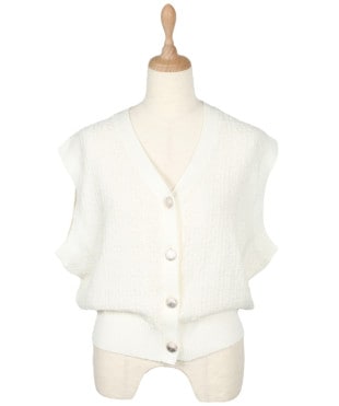 SALE】ドッキングフェイクファーベスト - 12Twelve Agenda(トゥエルブ