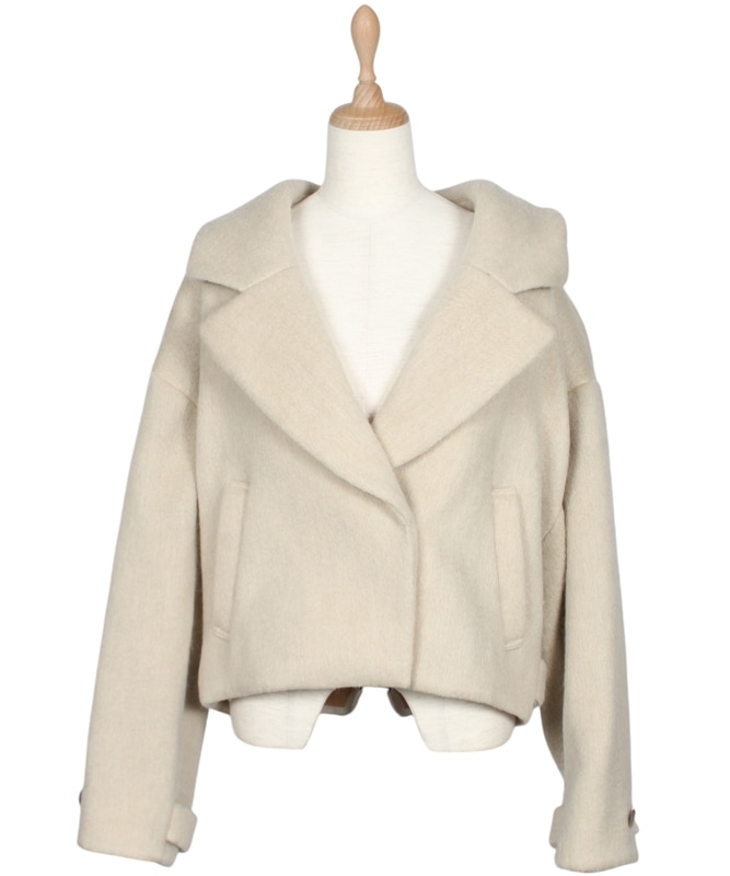 SALE】ループシャギーショートコート - 12Twelve Agenda(トゥエルブ