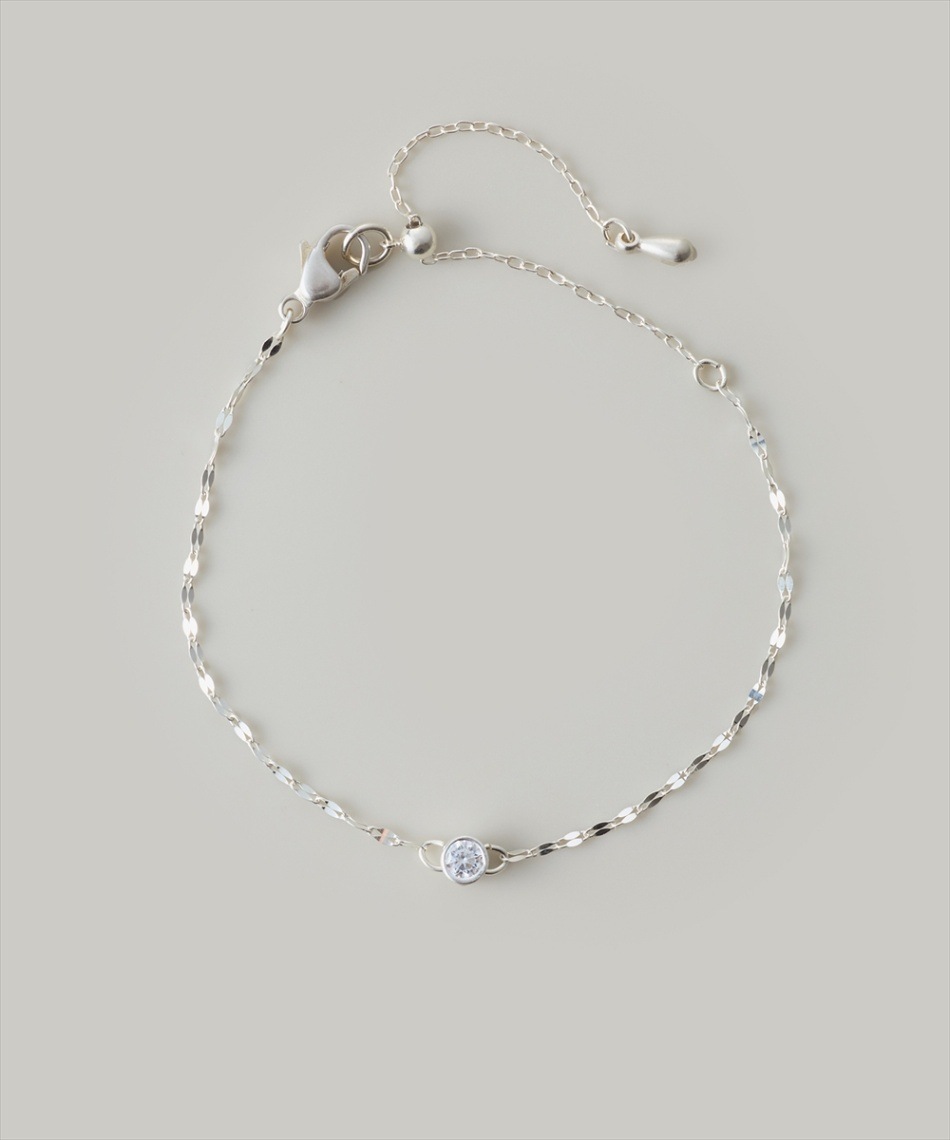 ALP SV925 ブレスレット SV925〉CZペタルチェーンブレスレット - 12Twelve Agenda(トゥエルブ