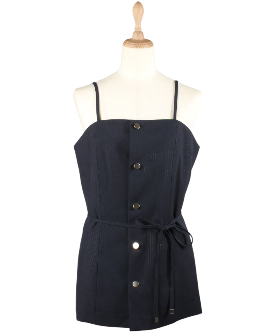 【タグ付き】ラメビスチェ エディション SALE】ラメストライプビスチェ - 12Twelve Agenda(トゥエルブ