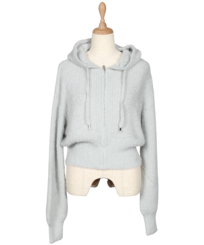 【完売品】PEARLY GATES 21AW ニットパーカー［C0876］ APPEARINGモールニットBIGパーカー[品番：MKSW0059753]｜GYDA