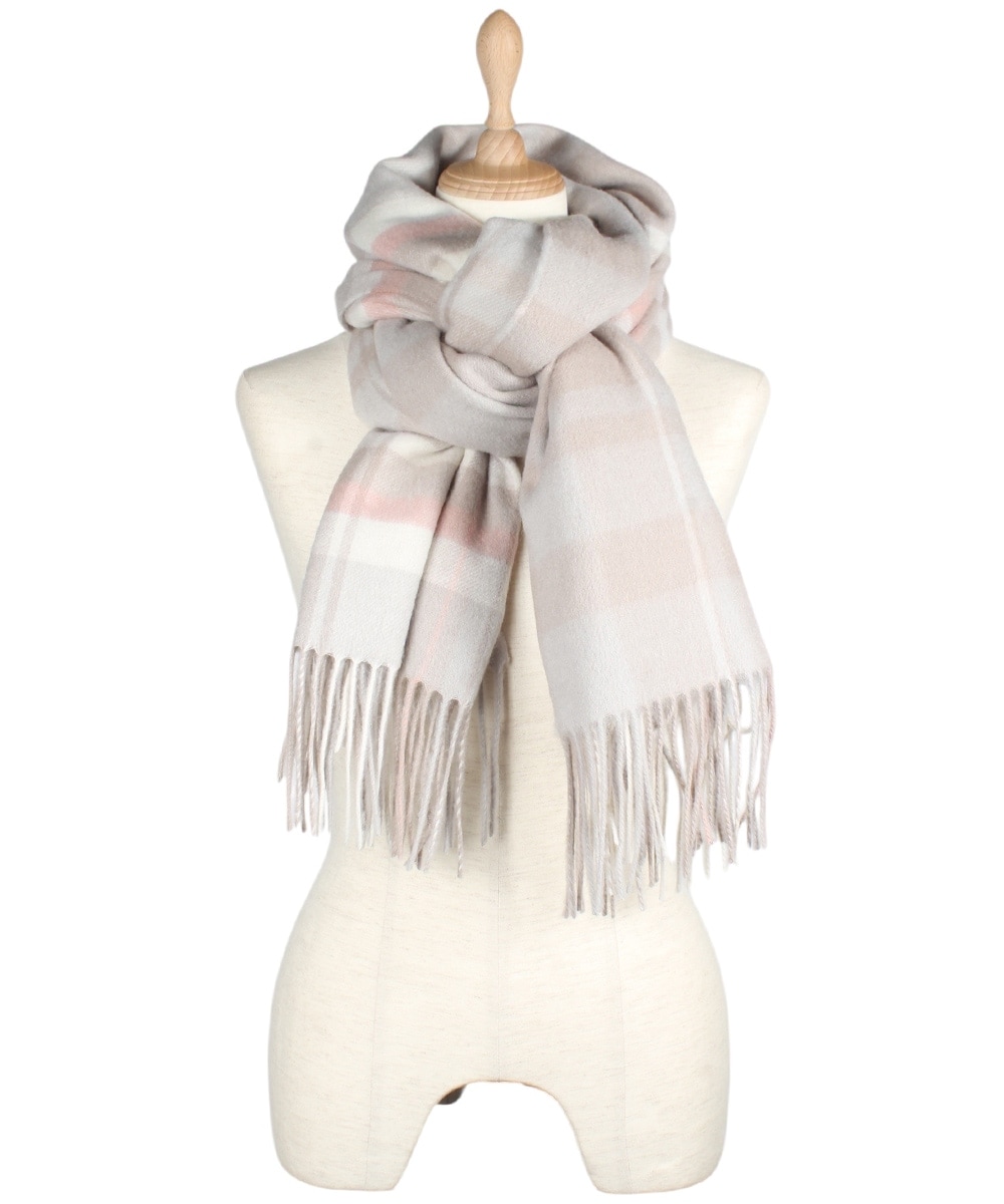 ウォッシャブルウール100％チェック柄ストール - 12Twelve Agenda