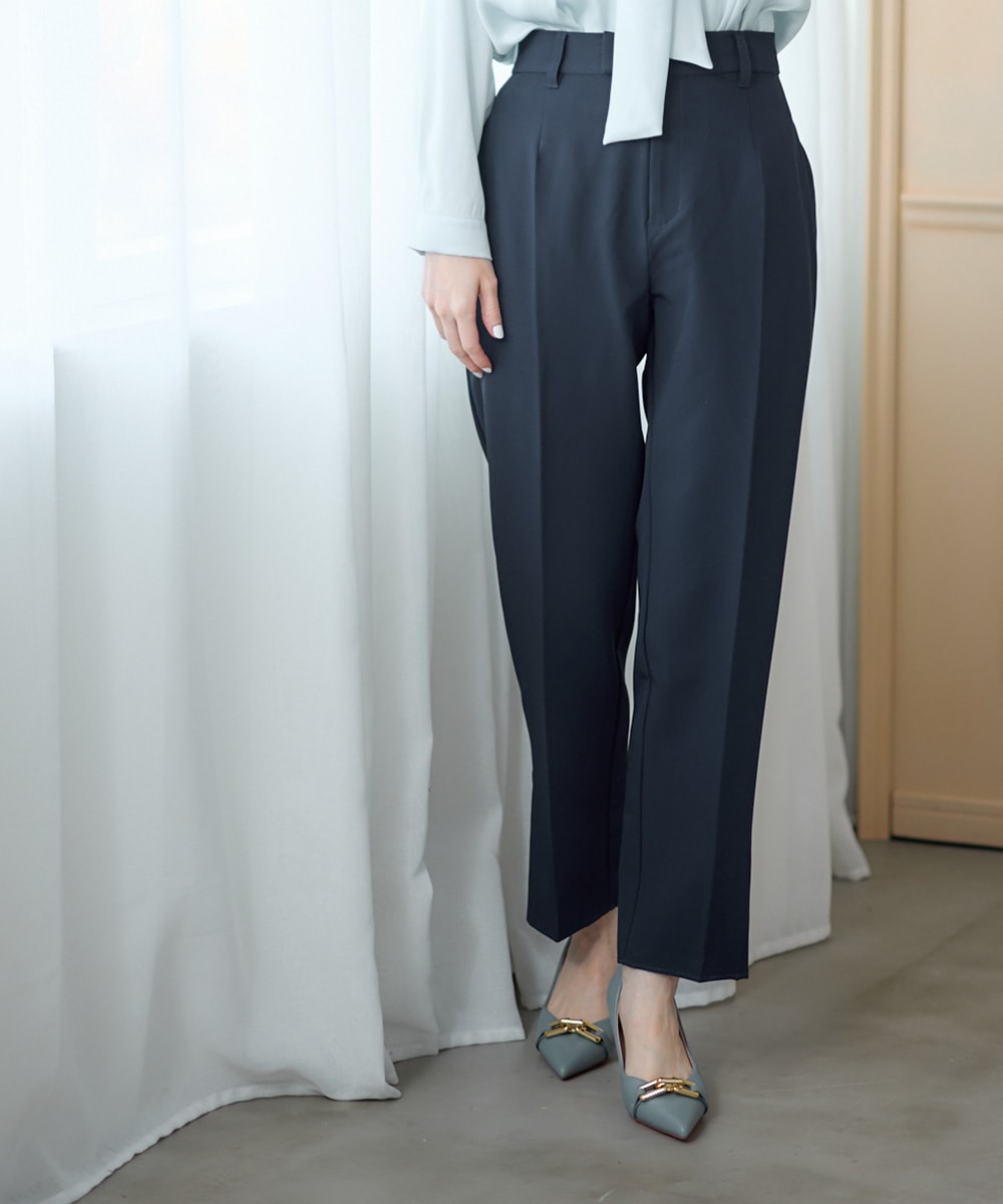 SALE】ウォッシャブル裾デザインパンツ - 12Twelve Agenda(トゥエルブ