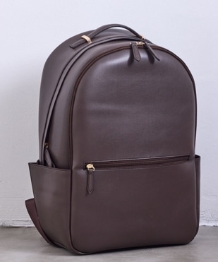 【Mimi Special Collaboration】軽量多収納レザーリュック Mimi Special Collaboration】軽量多収納リュック - 12Twelve Agenda