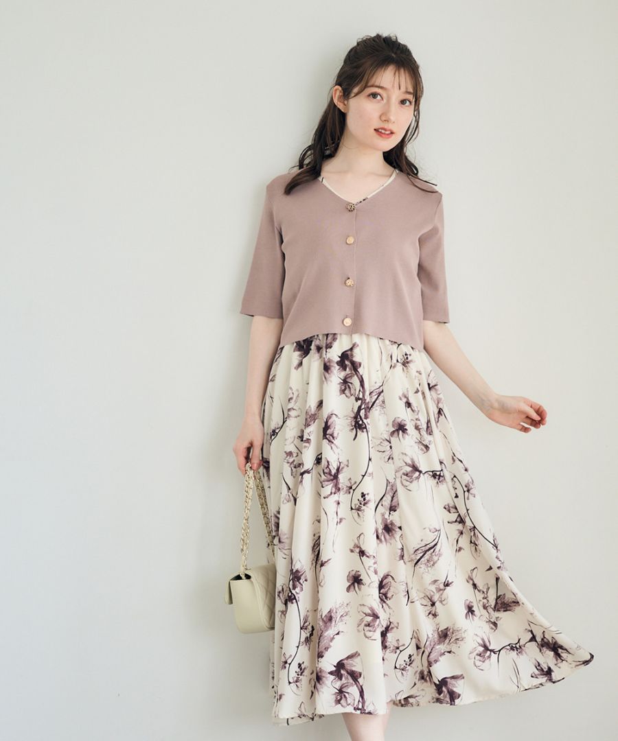 TADO 今期新作 花柄ワンピース 中古・古着通販】TADO (タド) miyako takayama (ミヤコタカヤマ