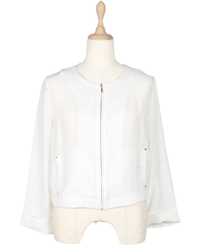 SALE】NANOTEXノーカラーコンパクトブルゾン - 12Twelve