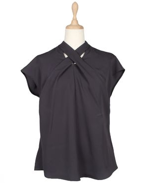 SALE】ガルーダクロスネックブラウス - 12Twelve Agenda(トゥエルブ