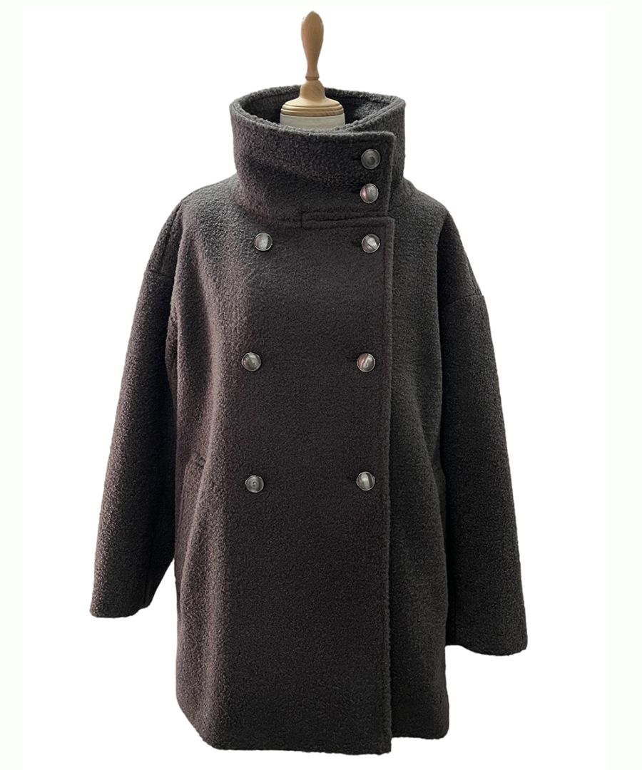 SALE】衿2wayフラッフィーハーフコート - 12Twelve Agenda(トゥエルブ