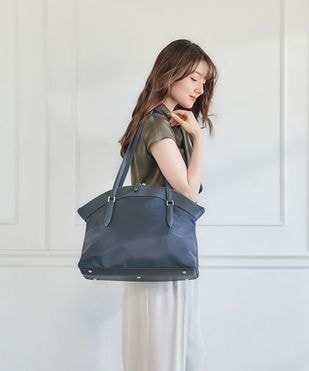 新品未使用　12Twelve Agenda mimiコラボ　配色A4トートバッグ 28_000000010668.jpg?1772681347
