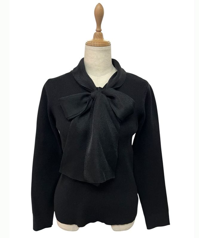 トウダ ボウタイ付きニットプルオーバー - 12Twelve Agenda(トゥエルブ