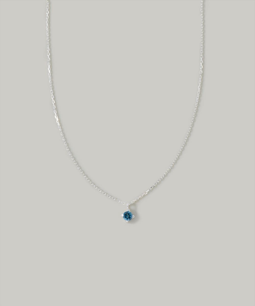 先行予約】〈SV925〉ロンドンブルートパーズネックレス【12月11日