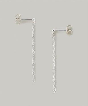 SV925〉ペタルチェーンピアス - 12Twelve Agenda(トゥエルブアジェンダ