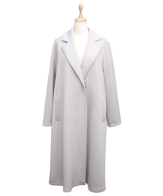 テーラードバックドロストストレッチコート - 12Twelve Agenda