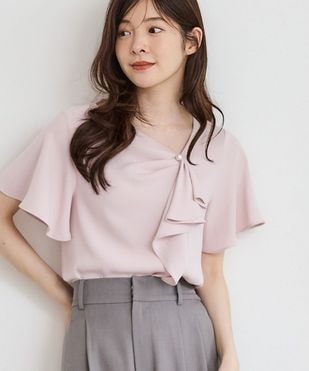 SALE】フリルデザインブラウス - 12Twelve Agenda(トゥエルブ