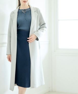先行予約】2wayラペルミドルウールコート【10/6～10/13期間限定