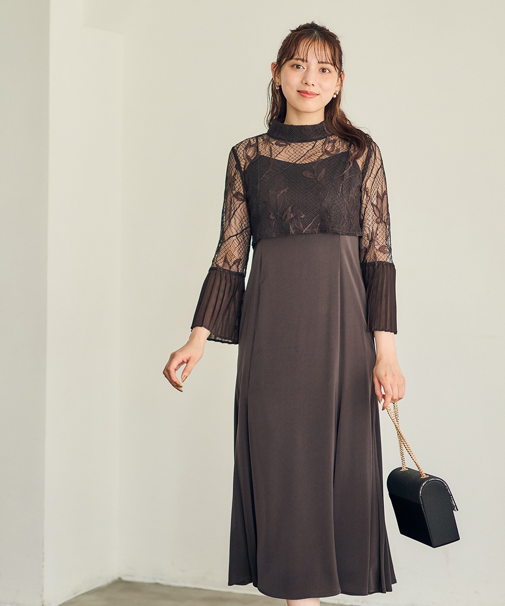 プチハイネック袖先プリーツボレロ - 12Twelve Agenda(トゥエルブ