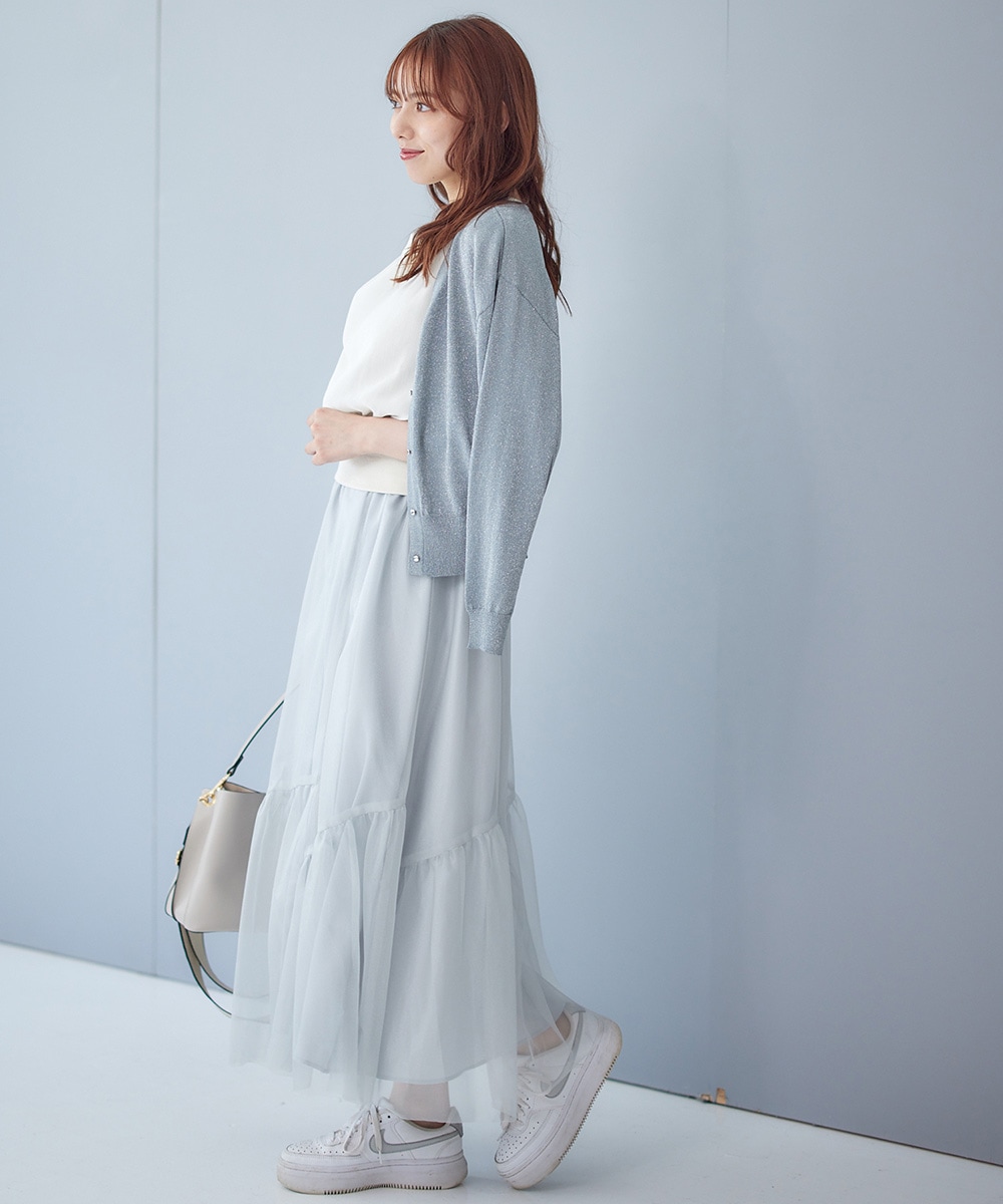 美品】ドルチェ&ガッバーナ 定価12、ラメニットカーディガン