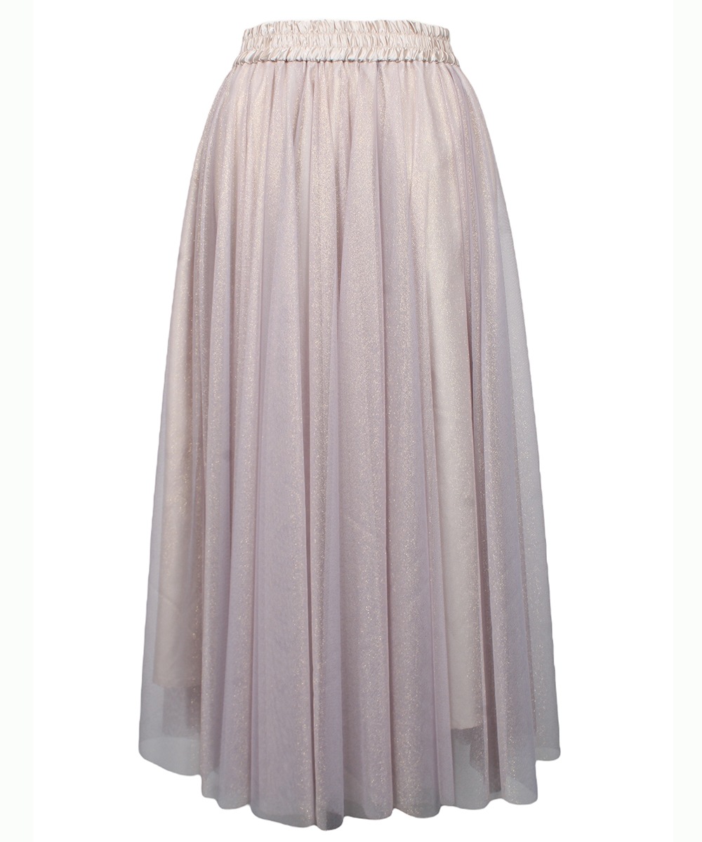 SALE】ラメチュールボリュームギャザースカート - 12Twelve Agenda