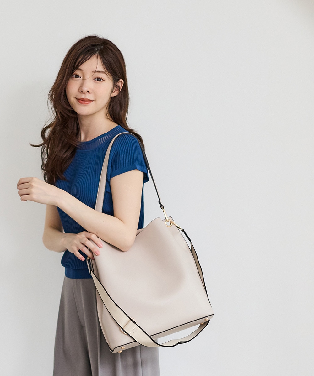 軽量2wayハンドルスクエアA4バッグ - 12Twelve Agenda(トゥエルブ