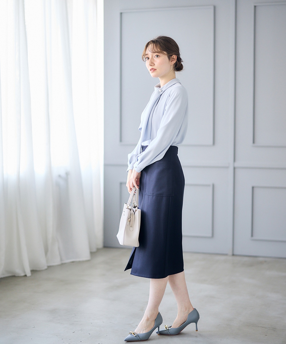 【未使用品】1PIU1UGUALE3　GOLF タイトスカート 定価42900円 未使用品】1PIU1UGUALE3 GOLF ロゴフルミックスタイトスカート