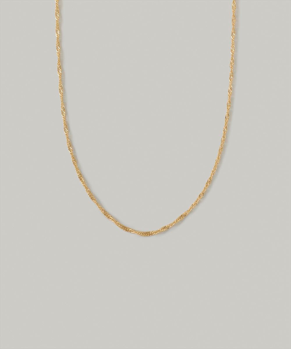 SV925〉ツイストチェーンGPネックレス - 12Twelve Agenda