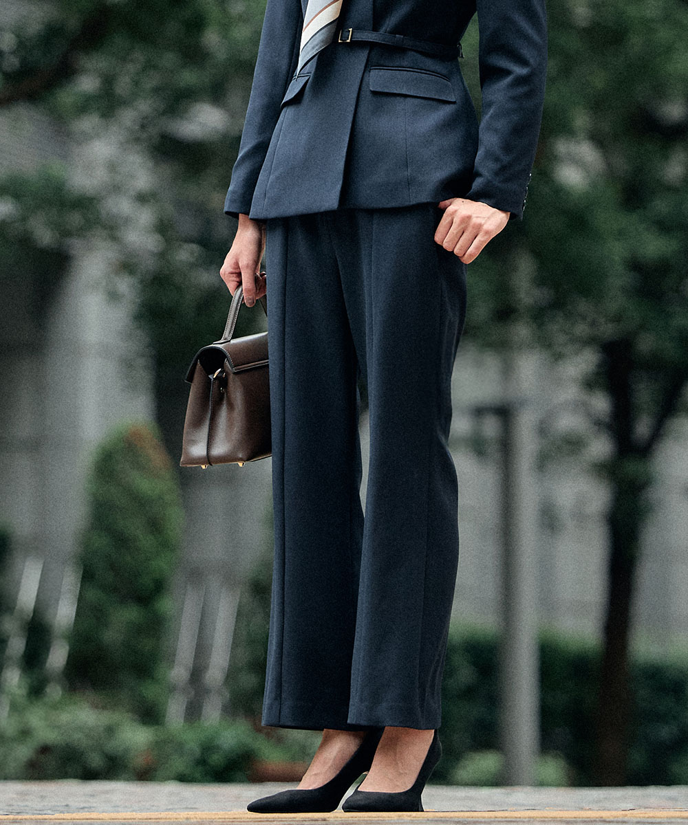 PUBLIC TOKYO ウォッシャブルフレアパンツ PUBLIC TOKYO ウォッシャブルフレアパンツ