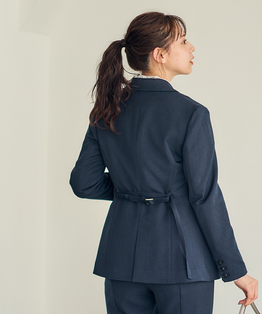 SALE】マシーンウォッシャブルベルテッドジャケット - 12Twelve Agenda