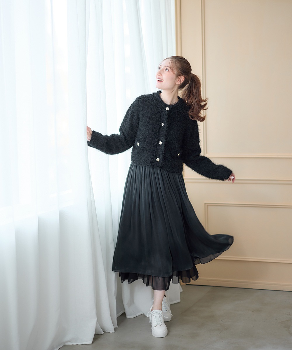 SALE】フェザーニットジャケットカーディガン - 12Twelve Agenda