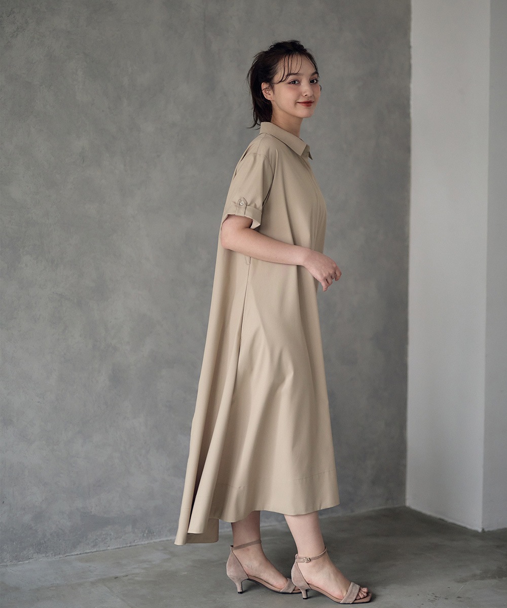 SALE】トレンチ風シャツワンピース - 12Twelve Agenda