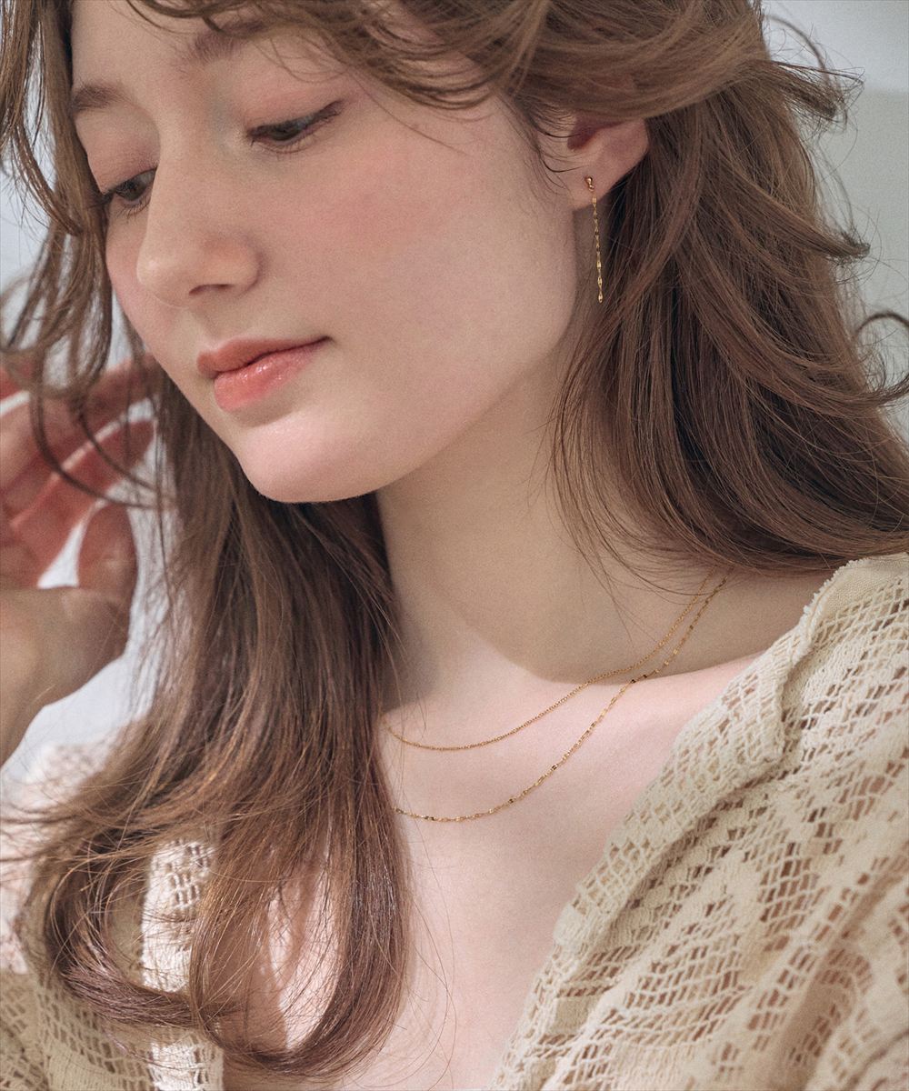 SV925〉ツイストチェーンGPネックレス - 12Twelve Agenda(トゥエルブ