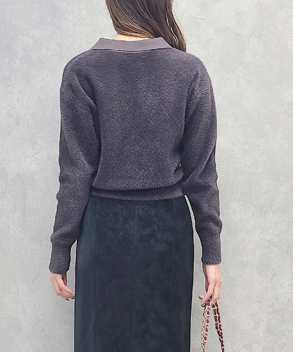 SALE】ラガー風シャギーニットプルオーバー - 12Twelve Agenda