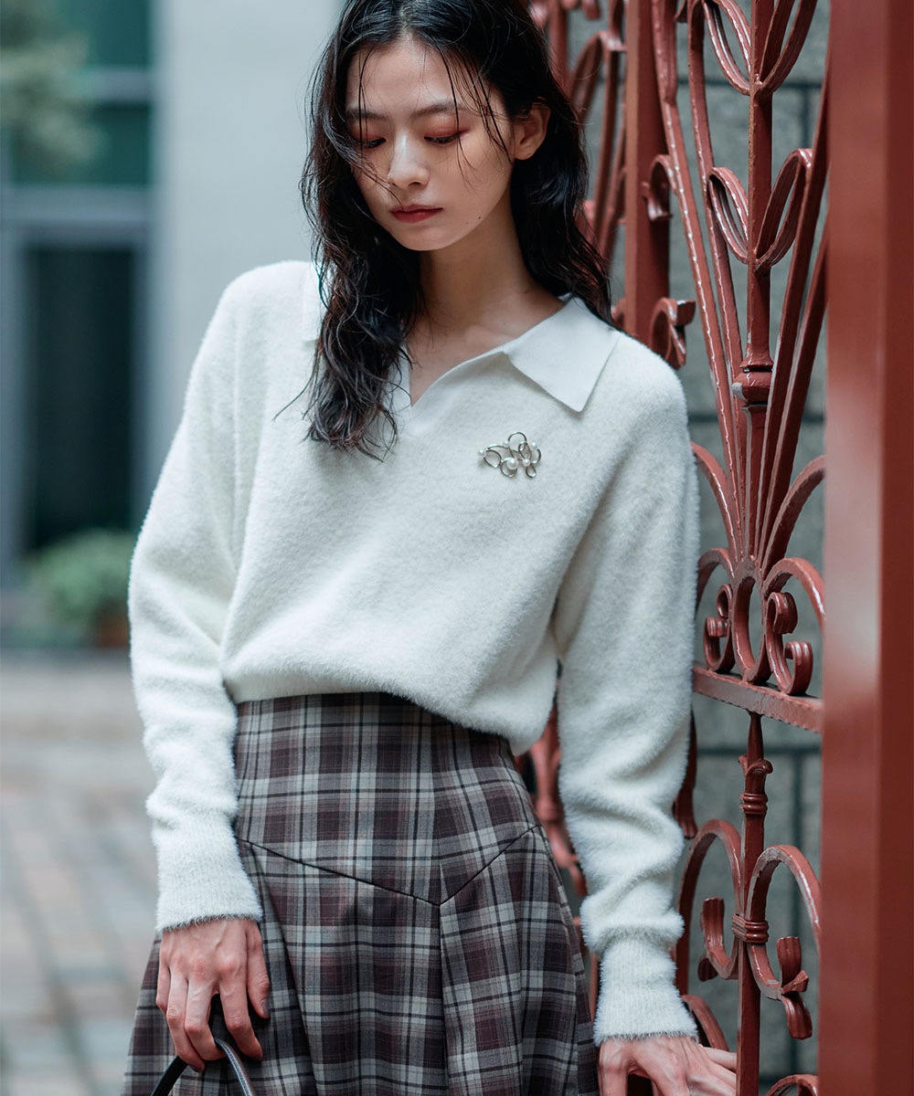 SALE】ラガー風シャギーニットプルオーバー - 12Twelve Agenda 