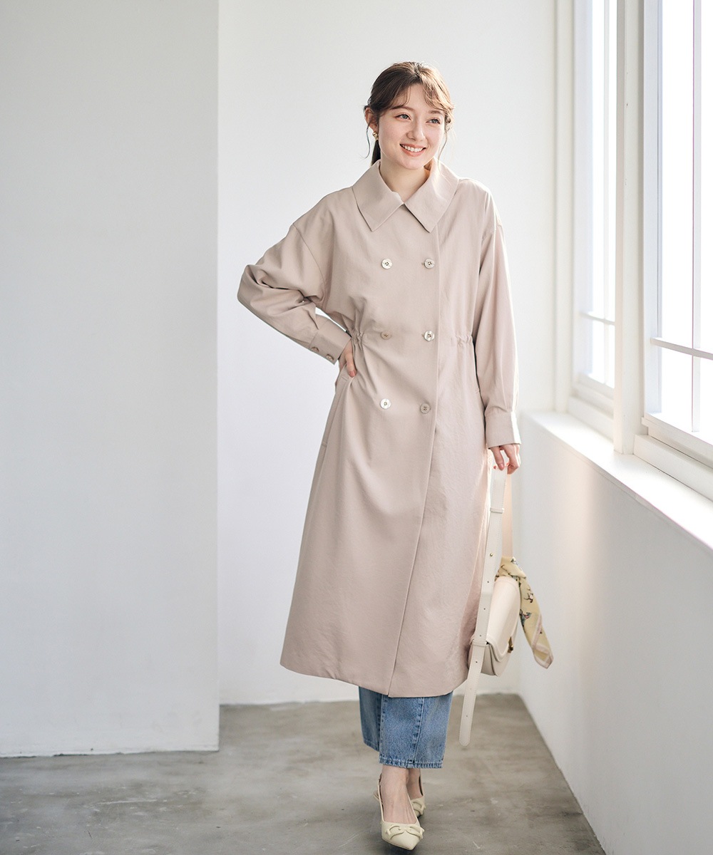 SALE】ウエストドロストロングコート - 12Twelve Agenda(トゥエルブ