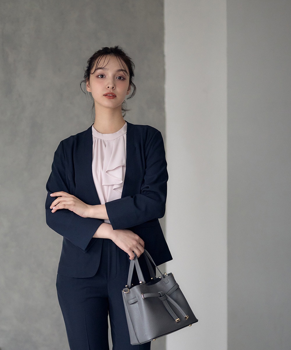 mmさま専用です。12Twelve Agenda　ジャケット マシーンウォッシャブルカラーレスジャケット - 12Twelve Agenda