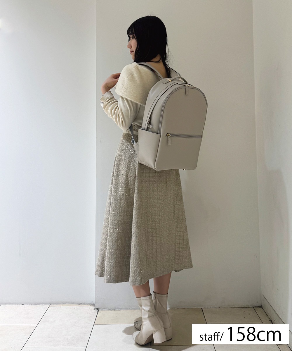 Mimi Special Collaboration】軽量多収納リュック【通勤バッグ】【通勤